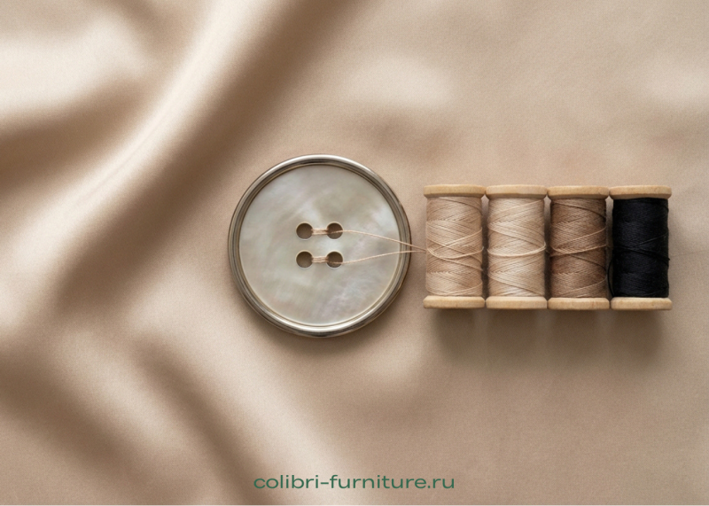 Как подобрать цвет нитки к пуговицам