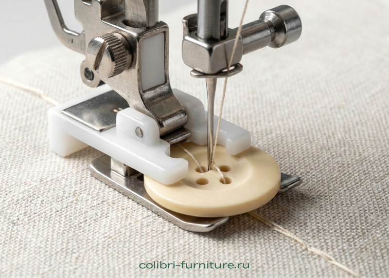 Пришиваем пуговицы на машинке – что нужно знать о таком креплении фурнитуры