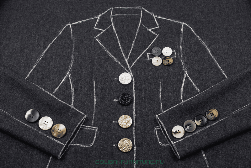 Костюмные пуговицы: мужские и женские, особенности выбора