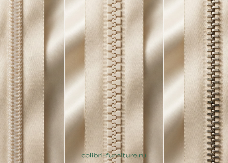 Из чего состоит молния для одежды: конструкция, особенности элементом молнии