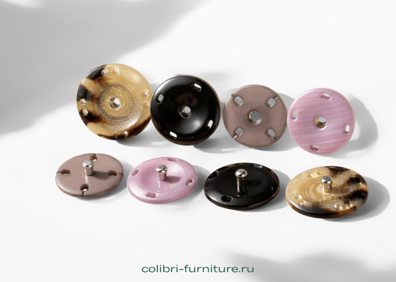 Пришивные кнопки: виды и сфера использования
