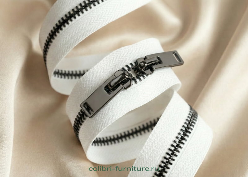 Рулонные молнии: типы, особенности