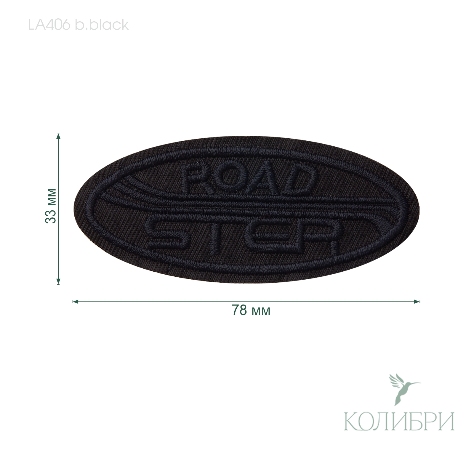 LA406 black info