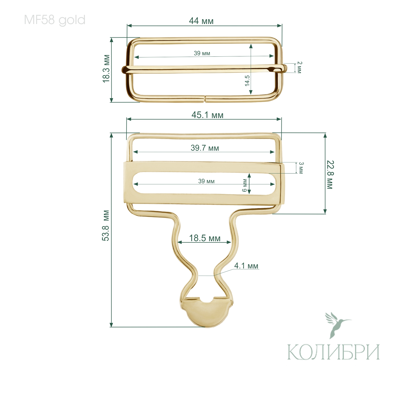 MF58 gold  info