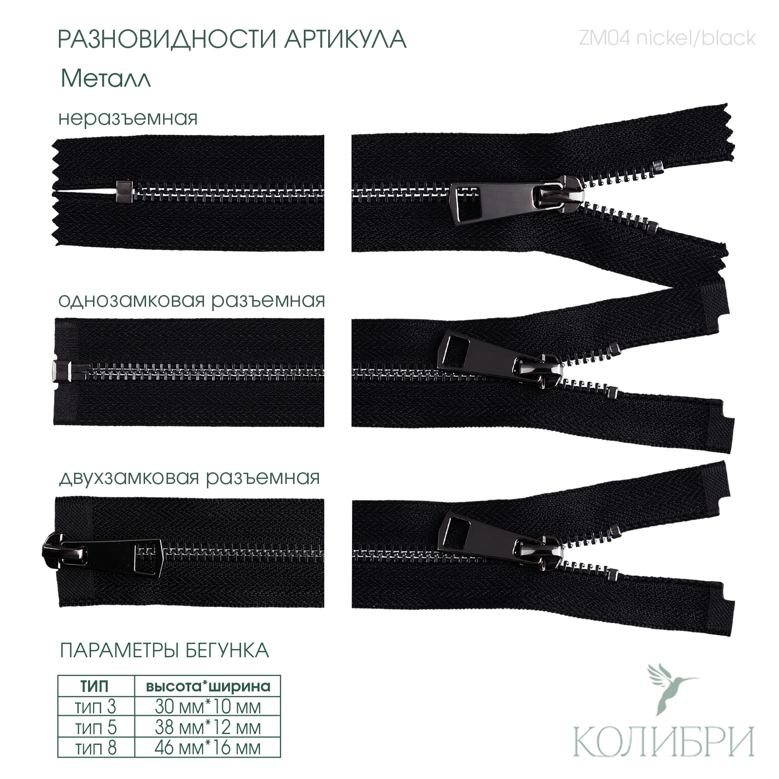 zm04 nickel black