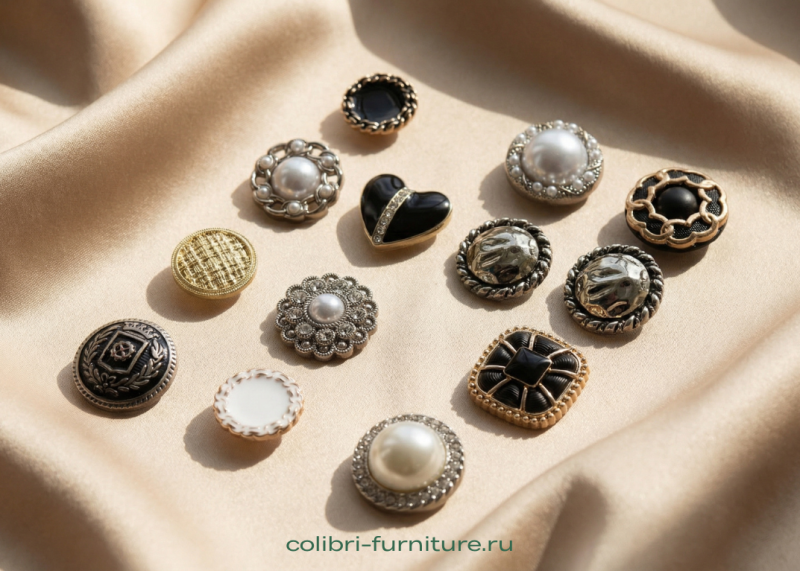 Виды пуговиц
