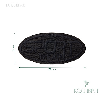 LA405 black info