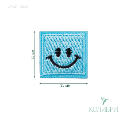 LA527 blue info