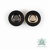 Пуговица пластиковая, на ножке - PS47, цвета в ассортименте, 36 шт