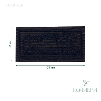 LA404 blue info