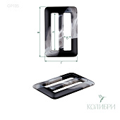 Пряжка пластиковая - GP105, 6 шт