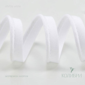 Кант х/б - KNT06 белый, 100 м