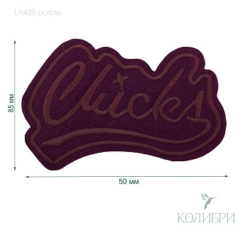LA435 purple info