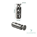 Фиксатор пластиковый - PFR03, никель, 50 шт