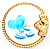 Blue (синий) 34L