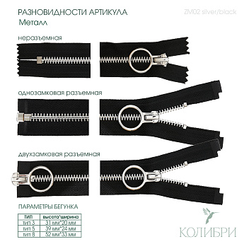 zm02 silver black