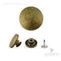 Пуговица джинсовая, плавающий болт - DJ08, бронза, 50 шт