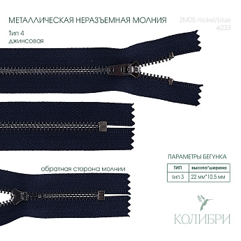 zm05 nickel-blue e233