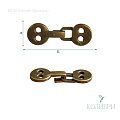 Декоративный крючок - MF26, бронза, 10 шт