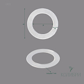 Уплотнитель для люверса - LB02, 1000 шт