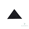 Термозаплатка - AZ02, джинсовая, чёрный, 10 шт
