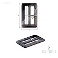 Пряжка пластиковая с язычком - GP105+Я, 6 шт