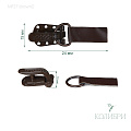 Декоративный крючок - MF27, коричневый 2, 10 шт