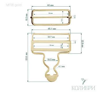 MF58 gold  info