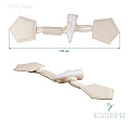 Клевант - KLV01, бежевый, 3 шт