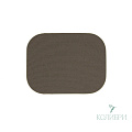Термозаплатка - AZ01, тканевая, коричневый, 10 шт