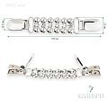 Зажим для кардигана - MF101, серебро, 5 шт