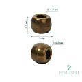 Наконечни пластиковый - PNK05, бронза, 50 шт