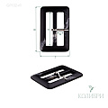 Пряжка пластиковая с язычком - GP102+Я, 6 шт