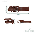 Декоративный крючок - MF27, коричневый 1, 10 шт