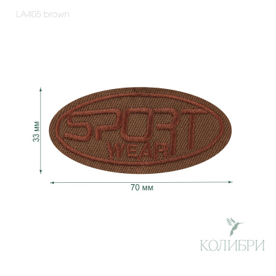 LA405 brown info