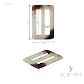 Пряжка пластиковая - GP109, 6 шт