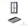 Пряжка пластиковая с язычком - GP107+Я, 6 шт