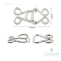 Декоративный крючок - MF21, серебро, 10 шт